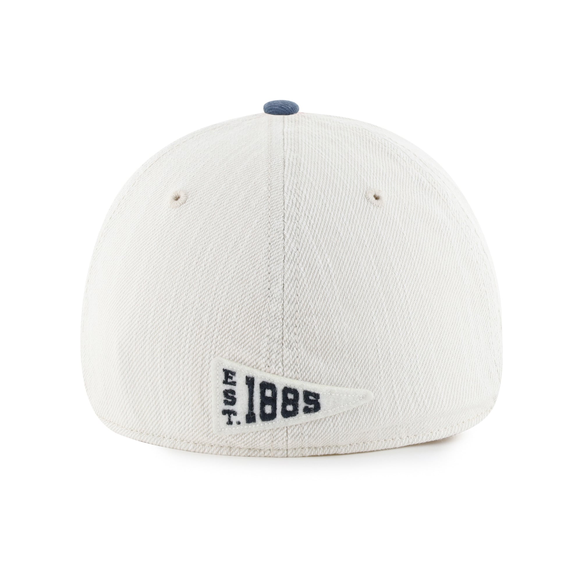 Casquette unisexe '47 Cream Arizona Wildcats Well Worn Clean Up Stretch Fit