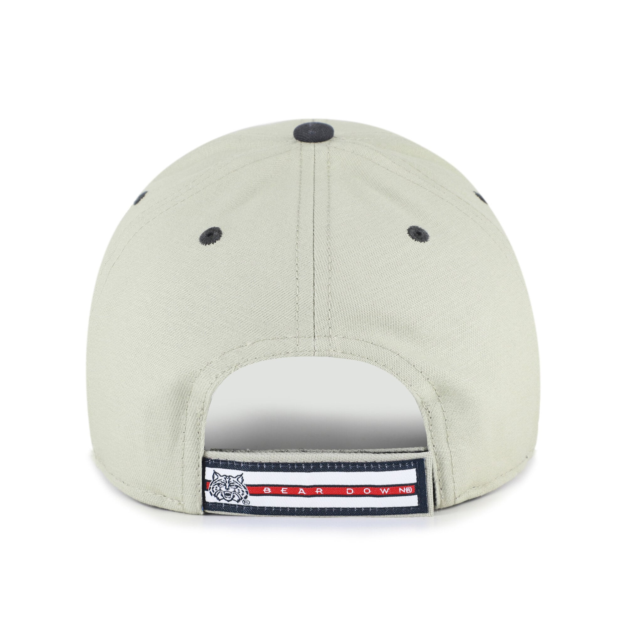 Casquette unisexe ajustable Arizona Wildcats '47 grise/noire, inscription demi-bloc MVP