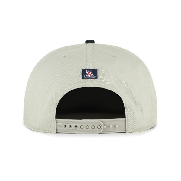 Unisex '47 Gray/Black Arizona Wildcats Ovalcrest Captain Snapback Hat