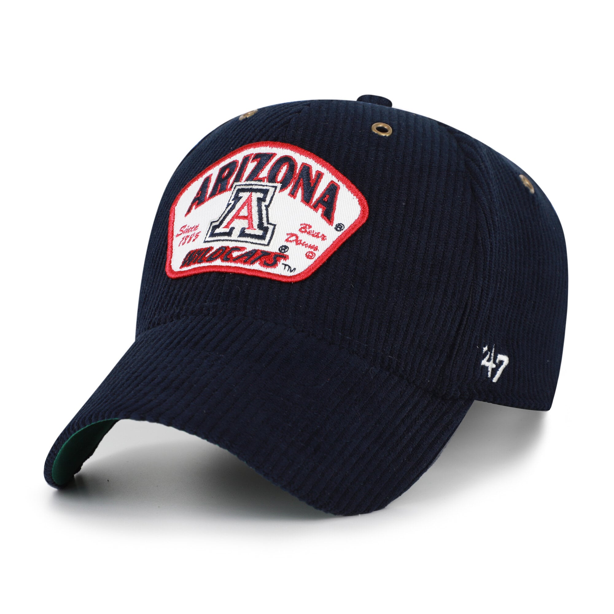 Casquette unisexe ajustable '47 Navy Arizona Wildcats Accordia en velours côtelé MVP