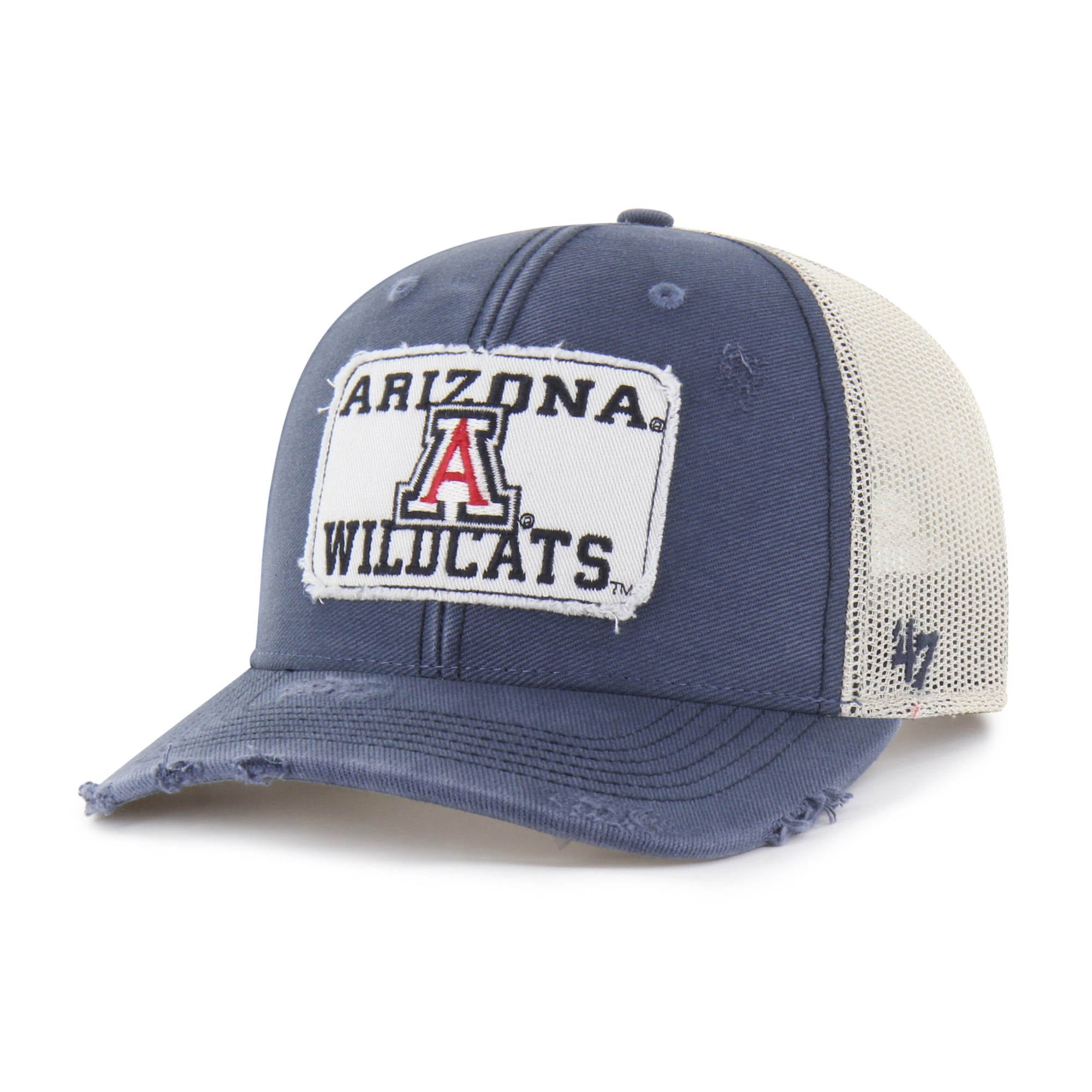 Unisex '47 Navy Arizona Wildcats Egremont Well-Worn Adjustable Trucker Hat