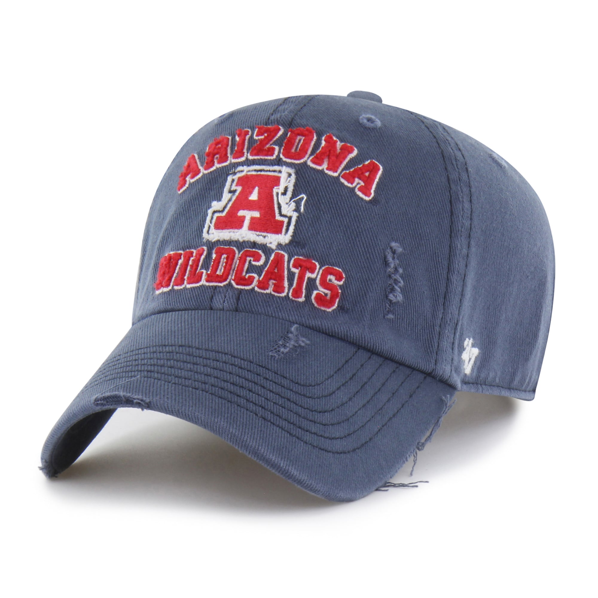 Unisex '47  Navy Arizona Wildcats Well-Worn Seymore Clean Up Adjustable Hat