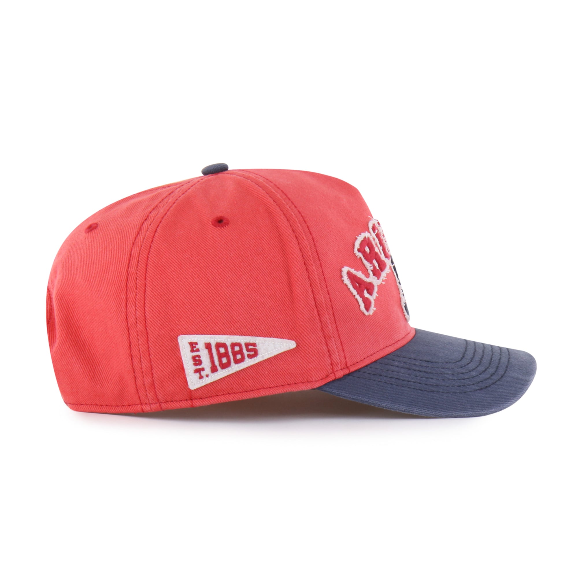 Unisex '47 Red/Navy Arizona Wildcats Well-Worn Calderwood Hitch Adjustable Hat