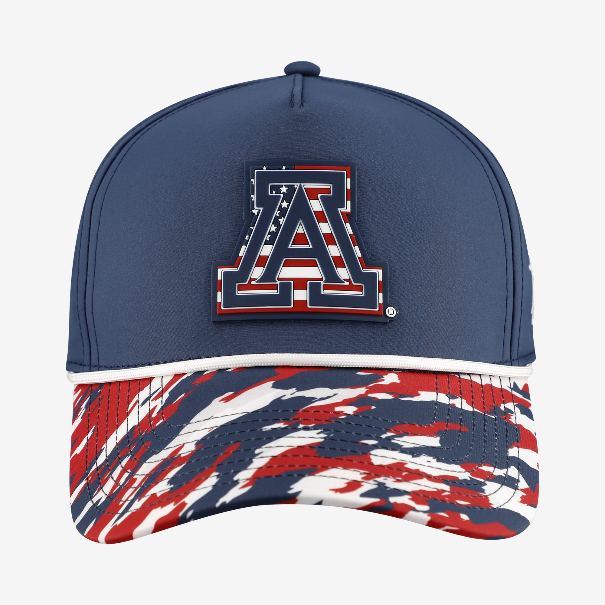 Casquette unisexe à cordon ajustable Bills, bleu marine, Arizona Wildcats, étoiles et rayures