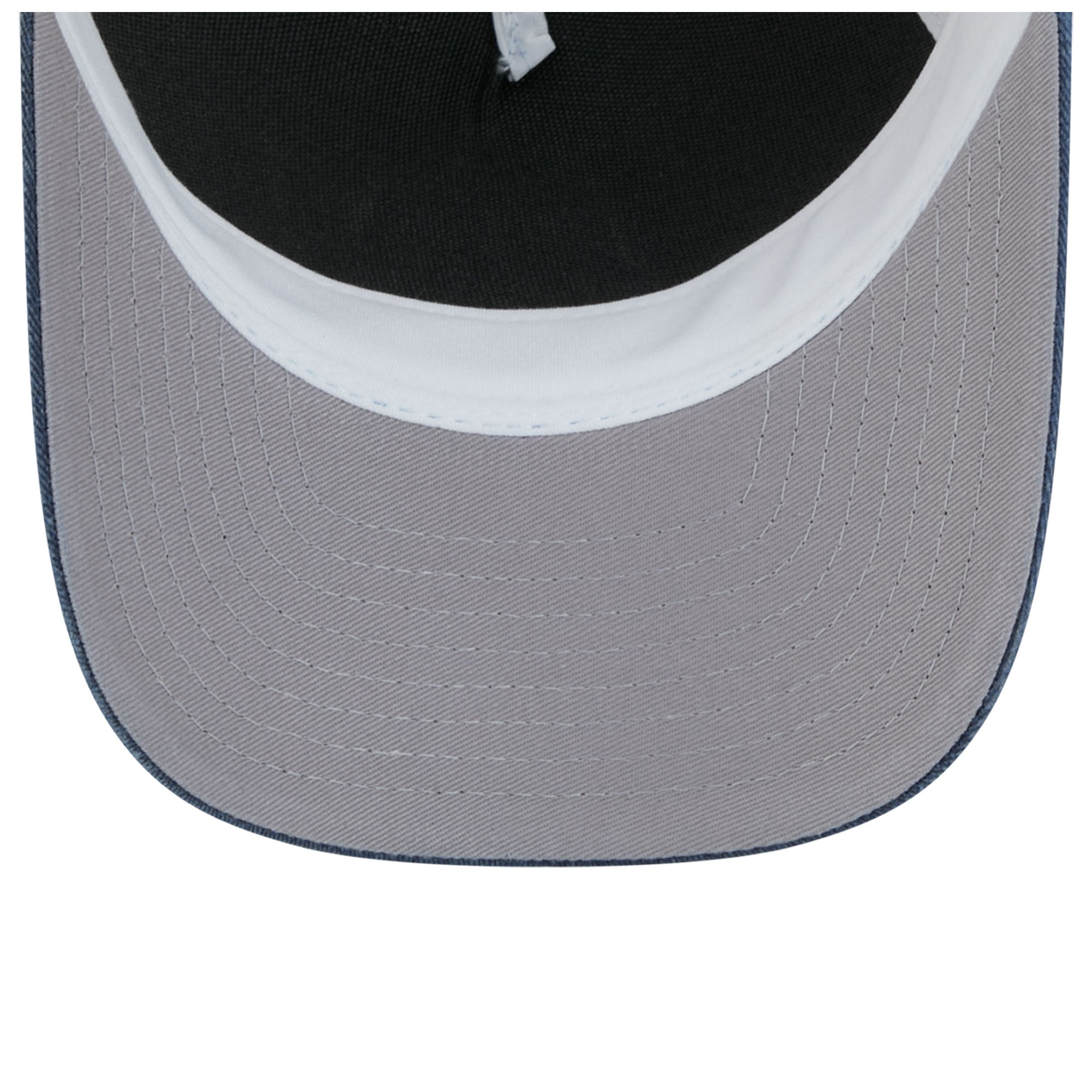 Casquette trucker unisexe New Era Arizona Wildcats bleu marine délavée, modèle 9FORTY ajustable