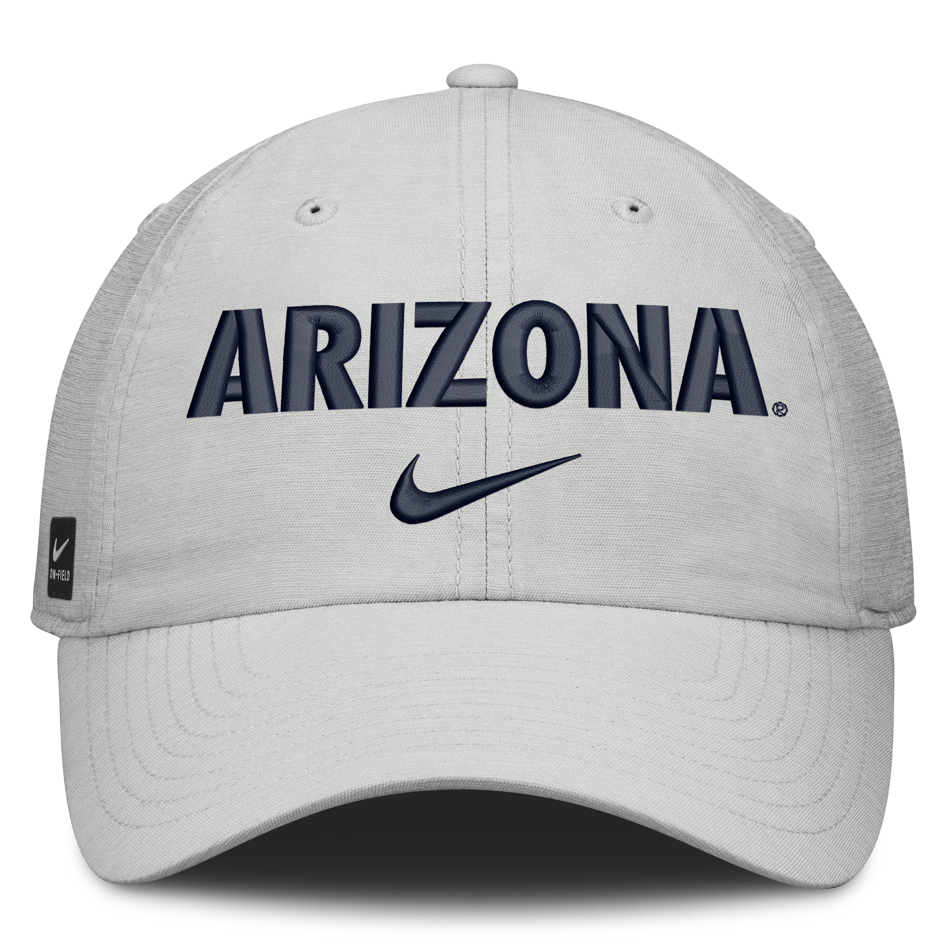 Casquette unisexe Nike grise Arizona Wildcats 2026 On-Field Gameday Club, ajustable
