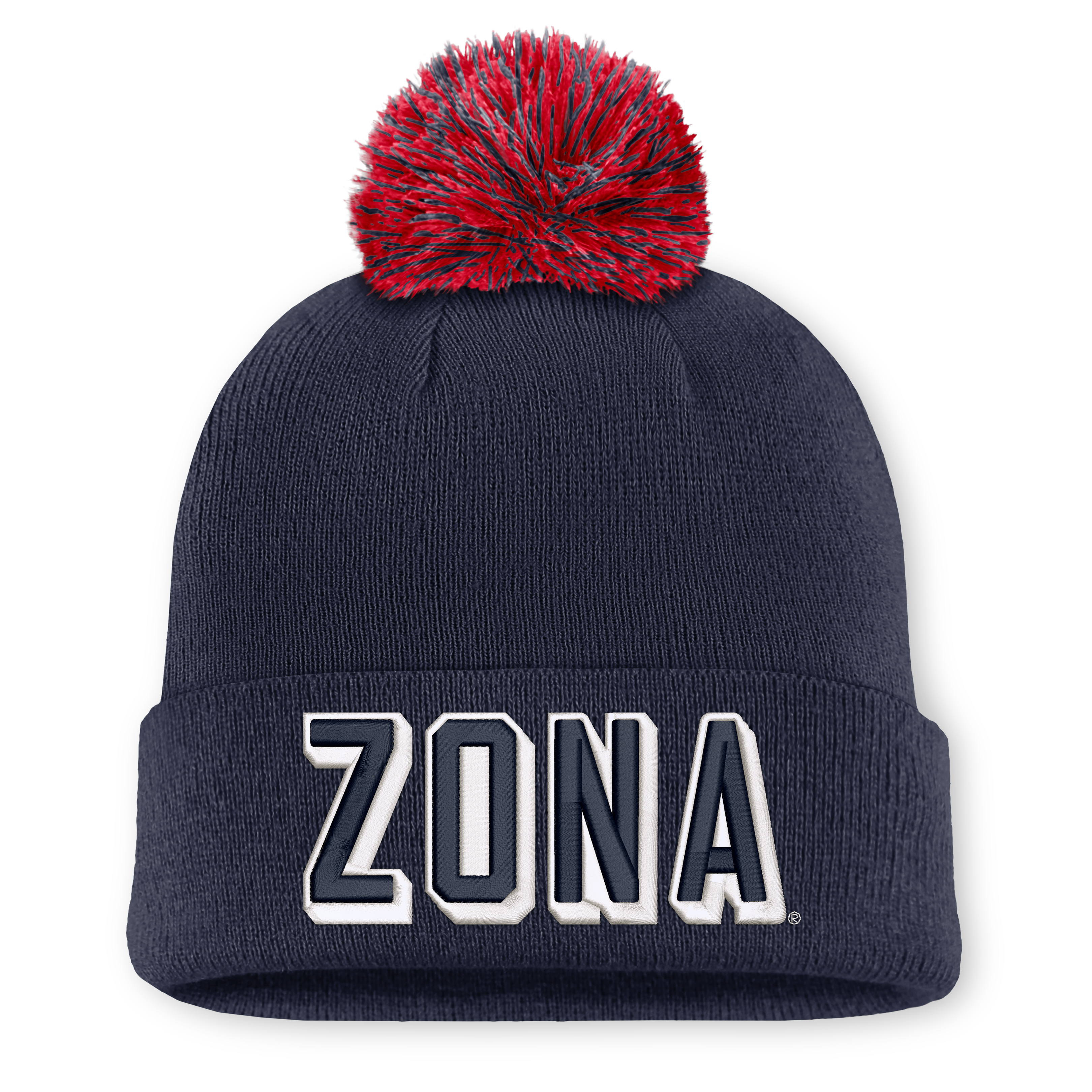 Bonnet unisexe Nike blanc Arizona Wildcats avec pompon