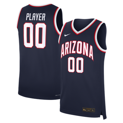  Arizona Wildcats Nike Unisex NIL Pick-A-Player Replica Basketball Jersey - Navy