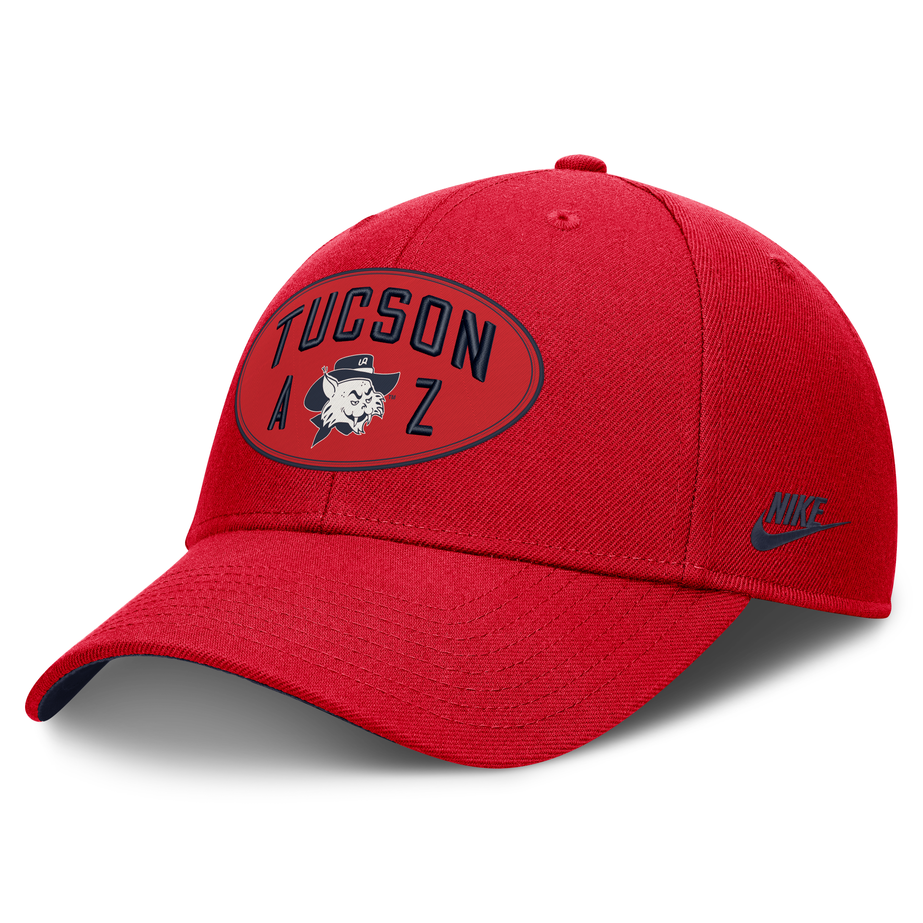 Casquette unisexe Nike rouge Arizona Wildcats Legacy Letter & Location Rise ajustable