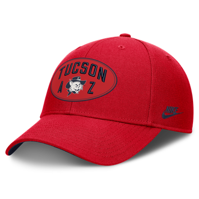 Arizona Wildcats Nike Unisex Legacy Letter & Location Rise Adjustable Hat - Red