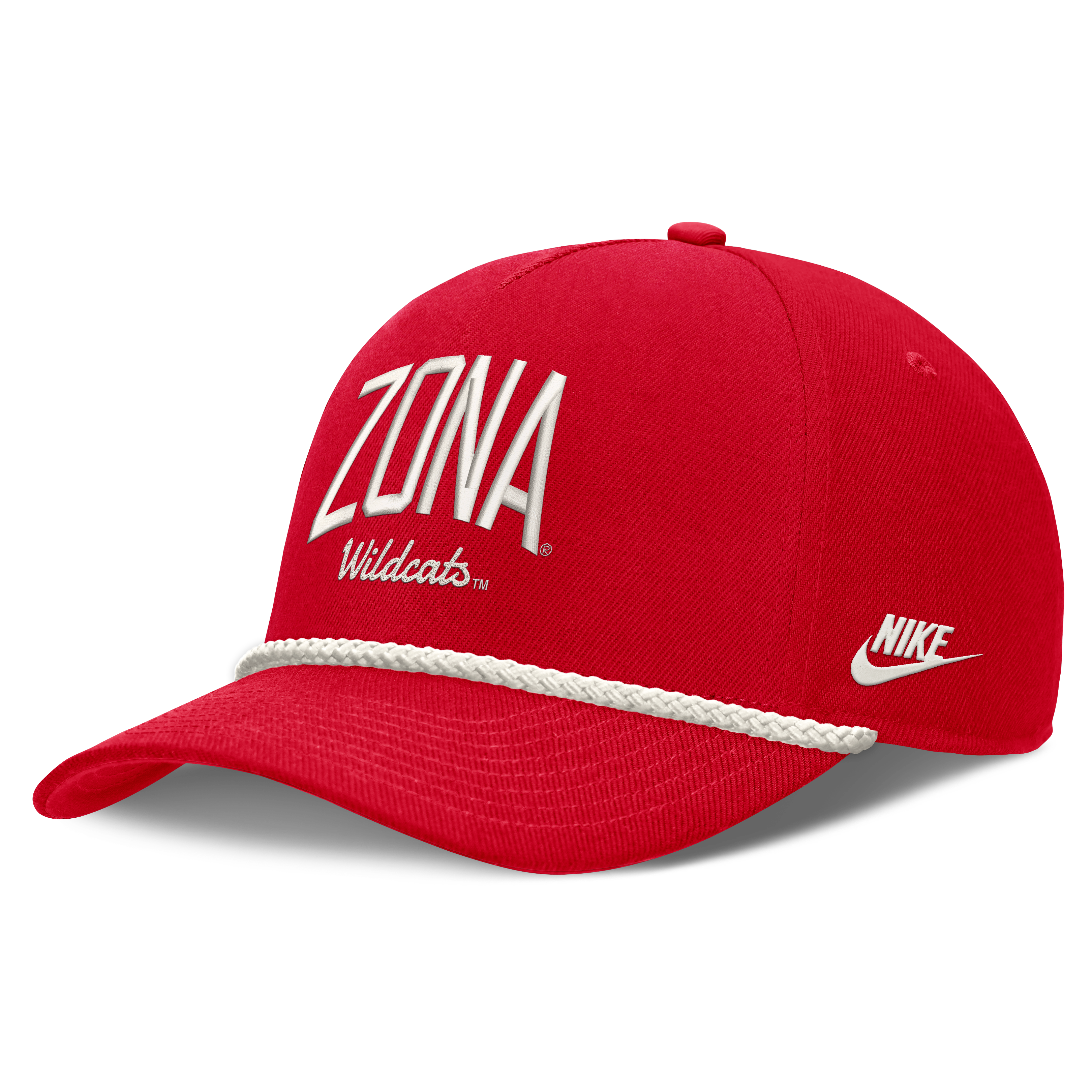 Casquette unisexe Nike rouge Arizona Wildcats à lettres et taille ajustable