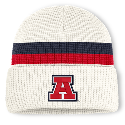  Arizona Wildcats Nike Unisex Legacy Letter Cuffed Knit Hat - White