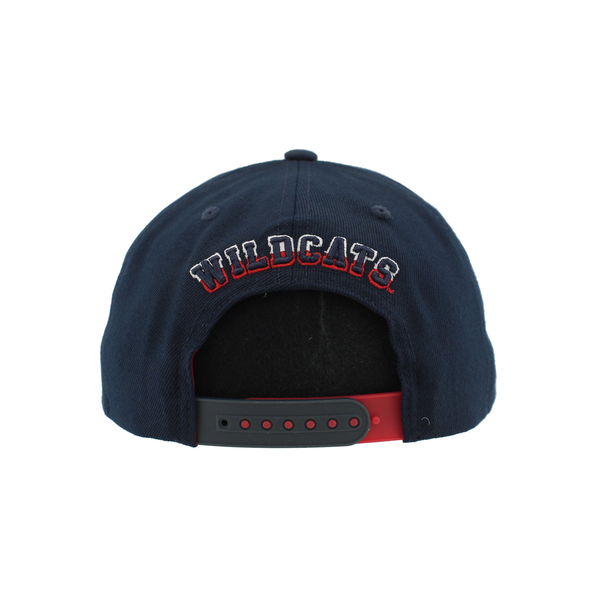 Casquette unisexe Zephyr Navy Arizona Wildcats Slice 3D Z11 Snapback