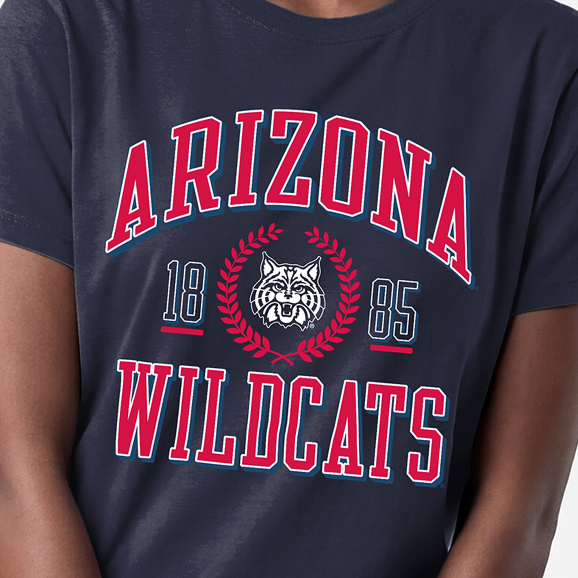 Women's Champion Navy Arizona Wildcats Lifestyle T-Shirt