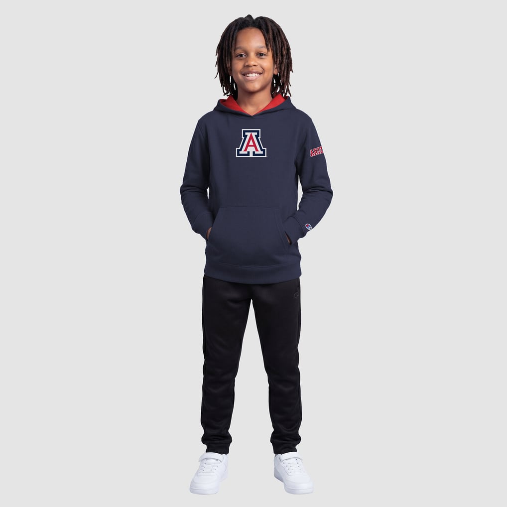  Arizona Wildcats Champion Youth Fleece Hoodie - Navy