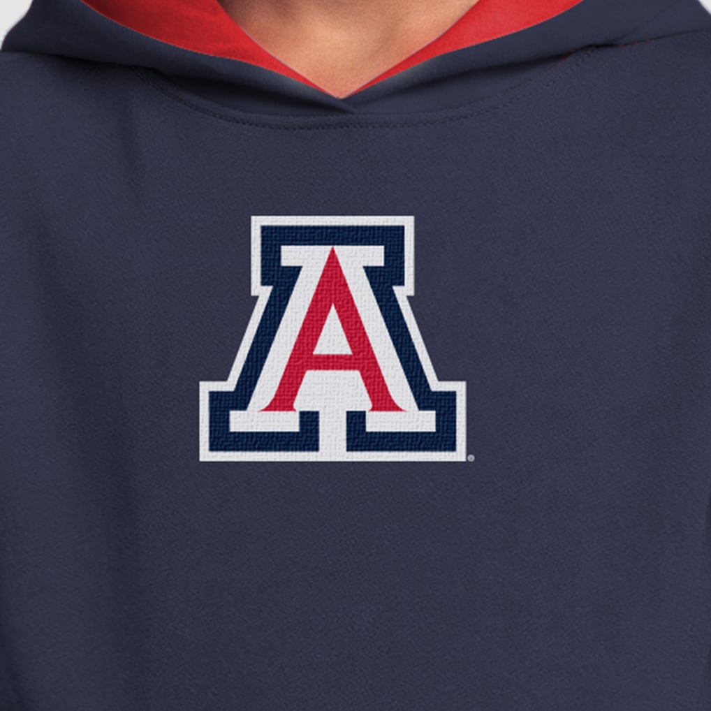  Arizona Wildcats Champion Youth Fleece Hoodie - Navy
