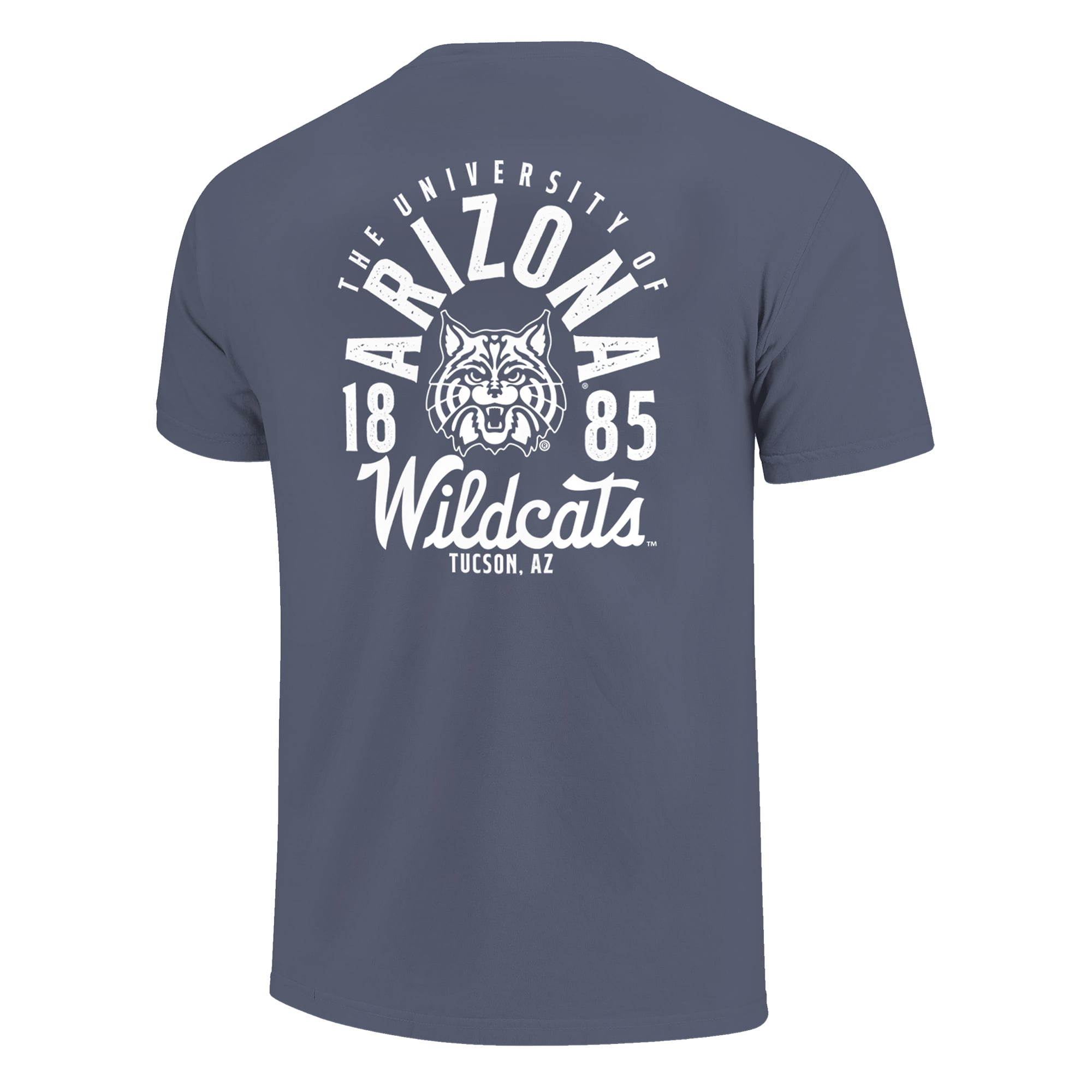 T-shirt à superposition de mascotte Arizona Wildcats bleu marine pour jeunes