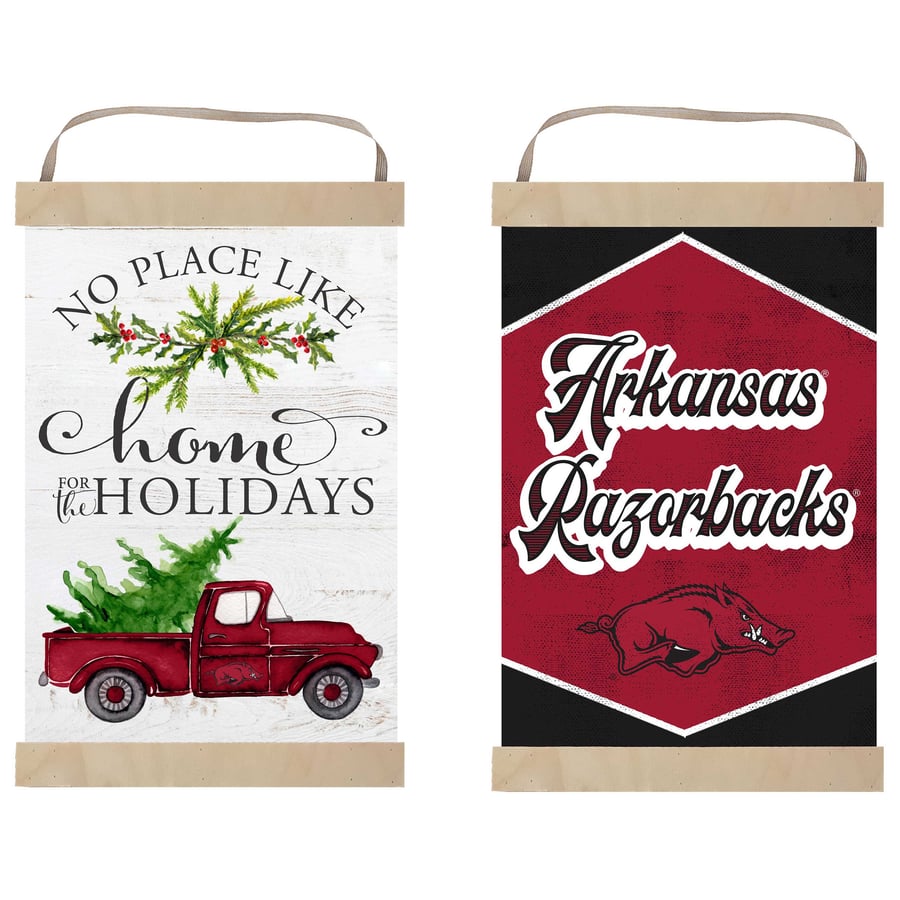 Pink Razorback Banner Arkansas Razorbacks 12