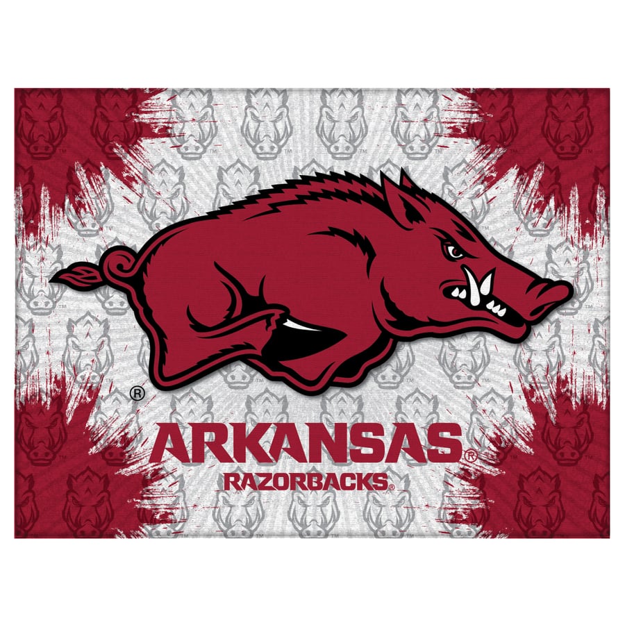 New Razorback Logo Painting Artist Octavio Logo Completes New Mural In