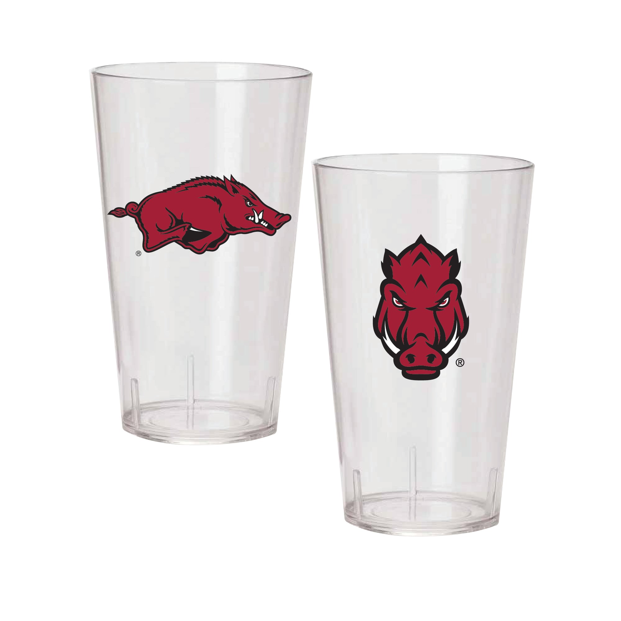 Ensemble de deux gobelets isothermes Arkansas Razorbacks en Tritan de 710 ml