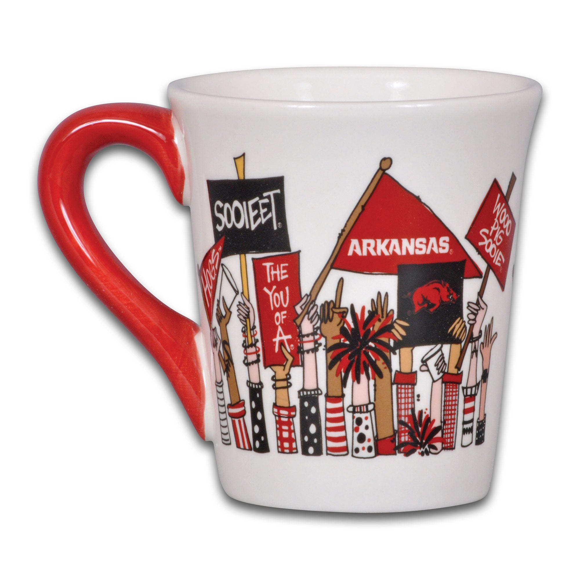 Mug de supporters des Arkansas Razorbacks (887 ml)