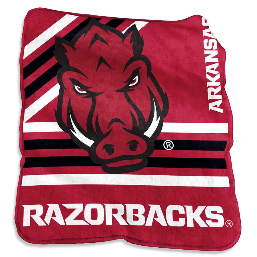 Arkansas Razorbacks Rugs Arkansas Razorbacks 50'' x 60'' Team Plush Raschel Throw Blanket