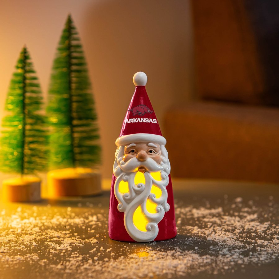 Arkansas Razorback String Lights Red And White Razorback Tree For The