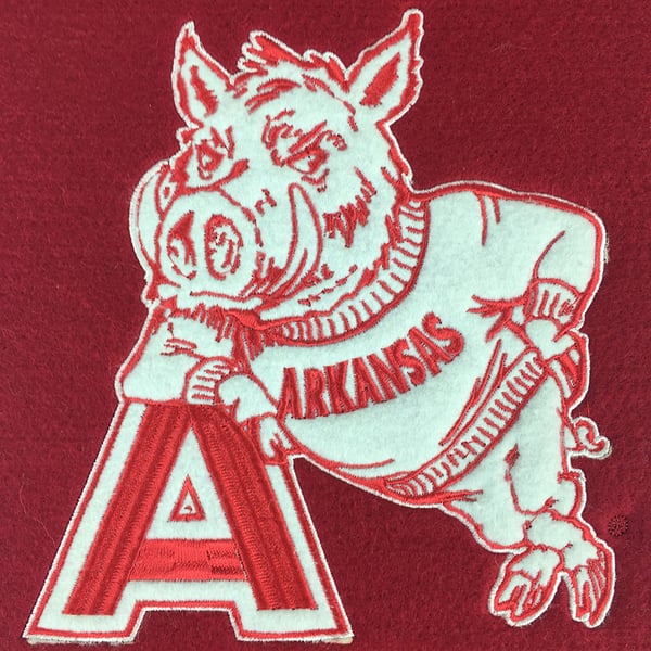 Vintage Razorback Image Vintage Arkansas Razorback Wallpaper: A Nostalgic Touch