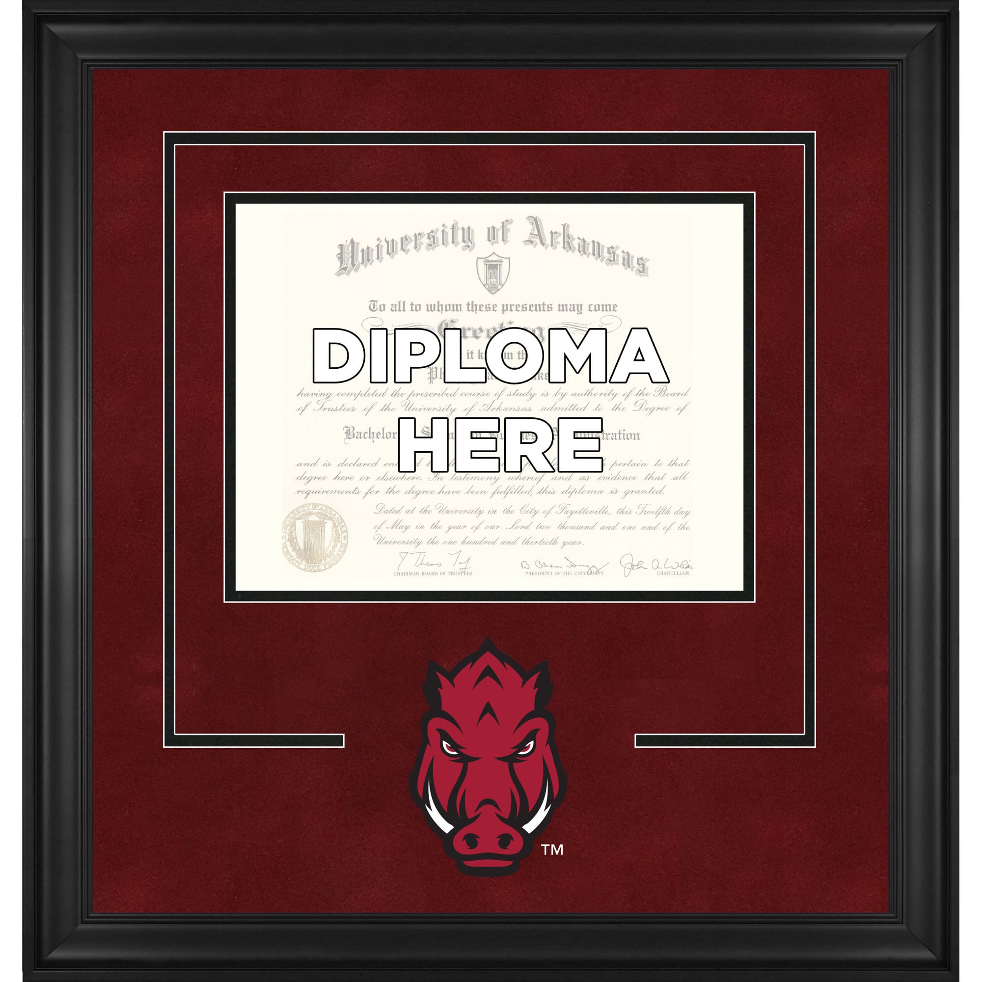 Arkansas Razorbacks Deluxe 8.5