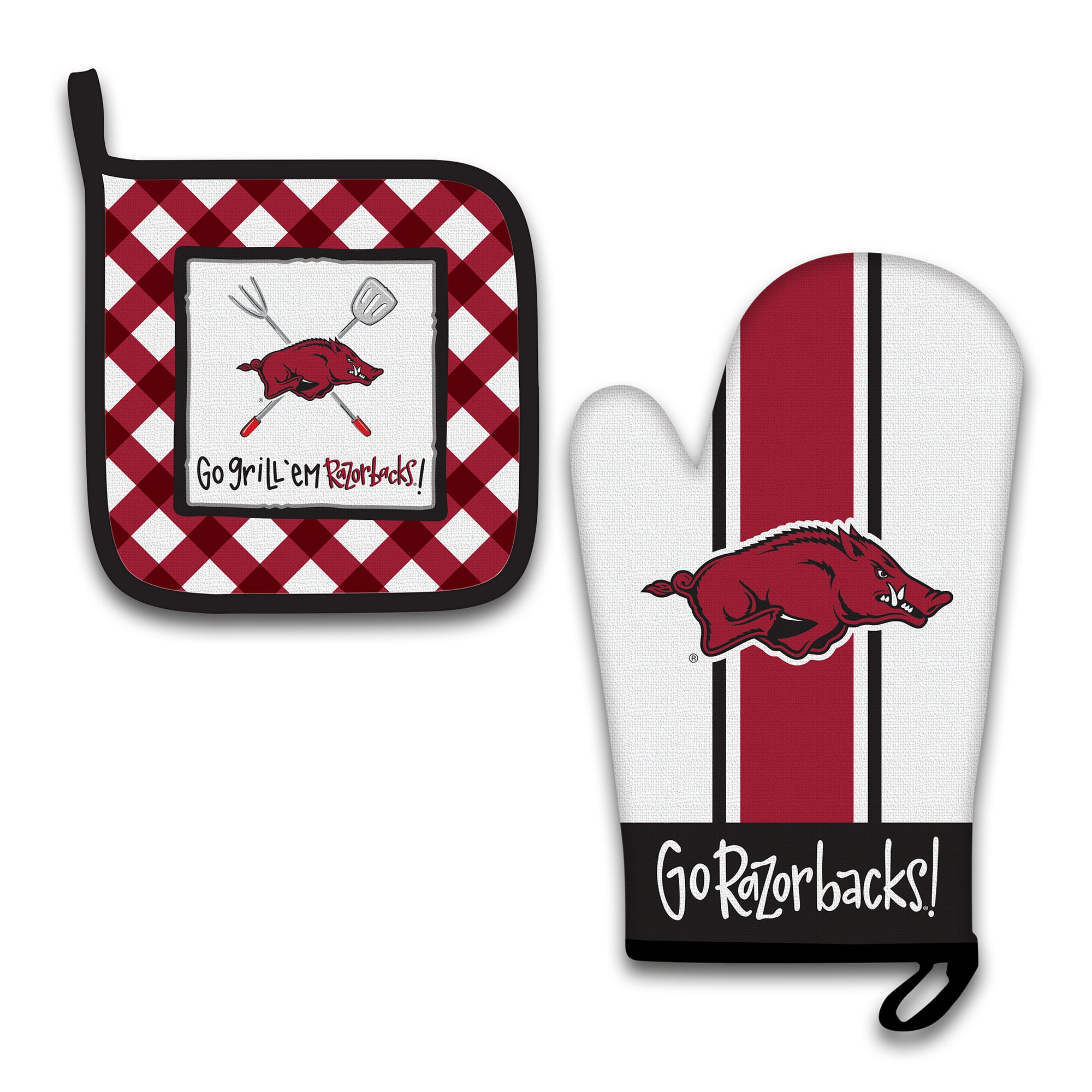 Ensemble de maniques Arkansas Razorbacks