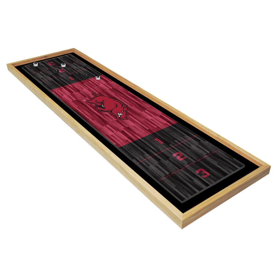 Razorback Tablecovers Arkansas Razorbacks Table Top Shuffleboard Game