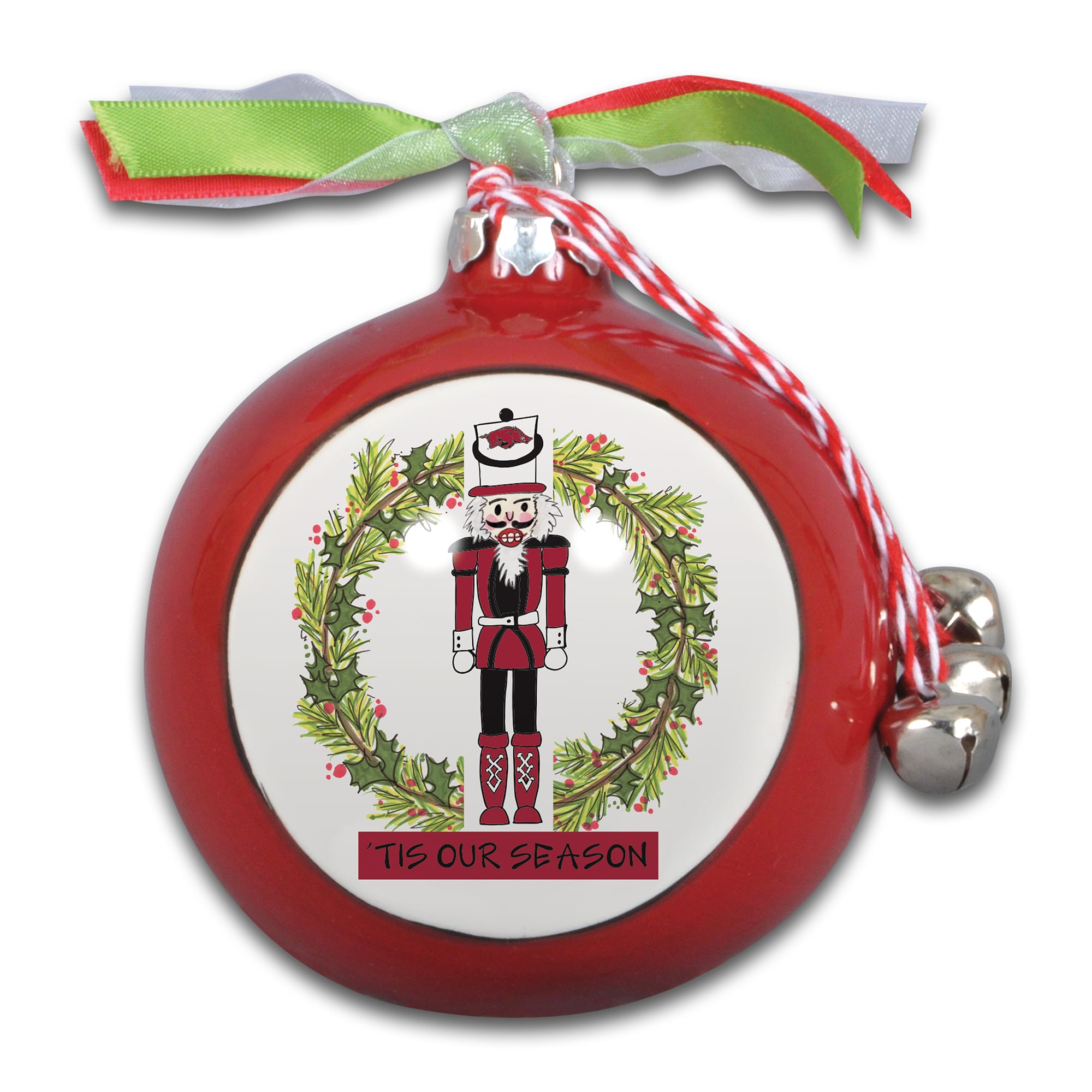 Arkansas Razorbacks 'Tis Our Season Ornament