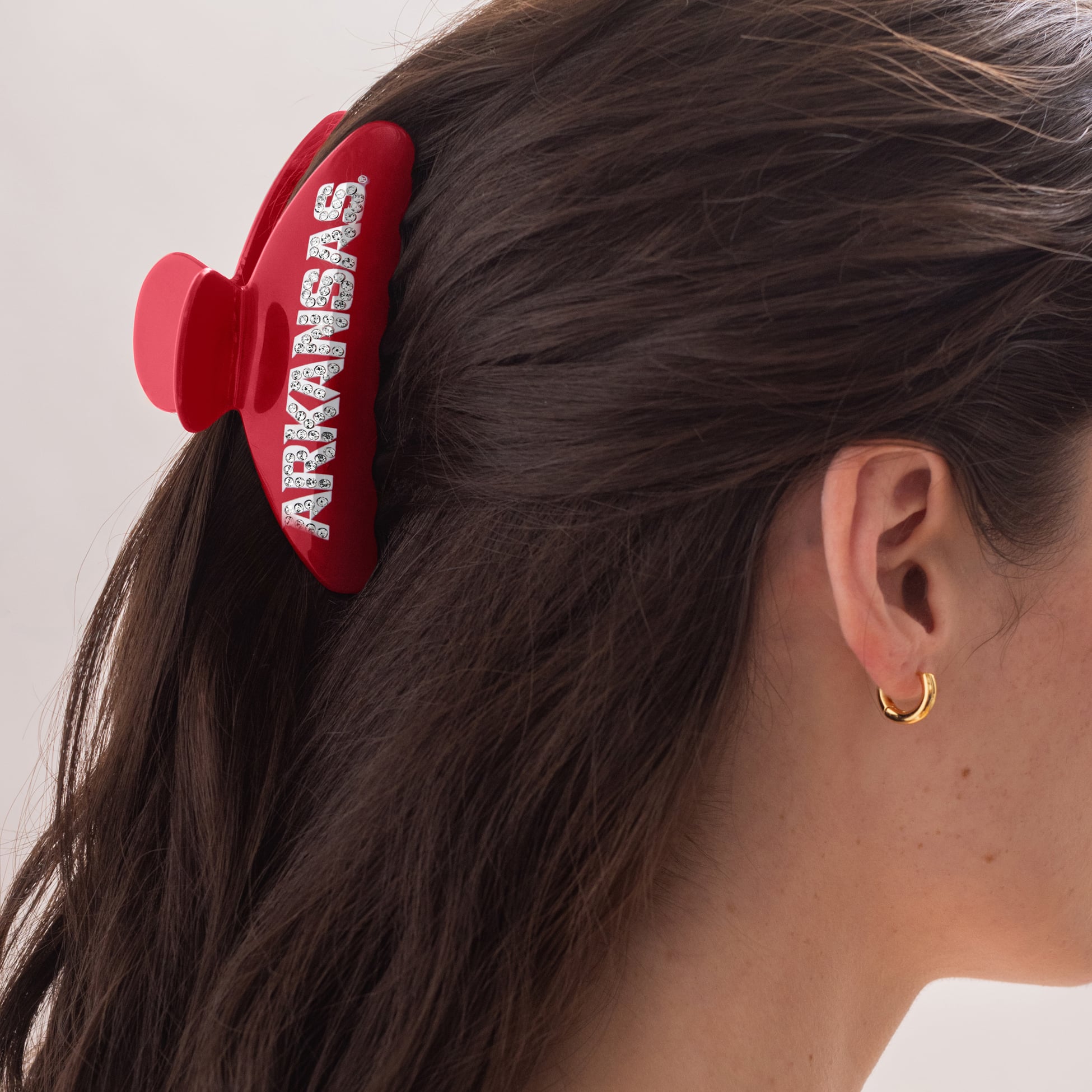 BaubleBar Arkansas Razorbacks Hair Clip