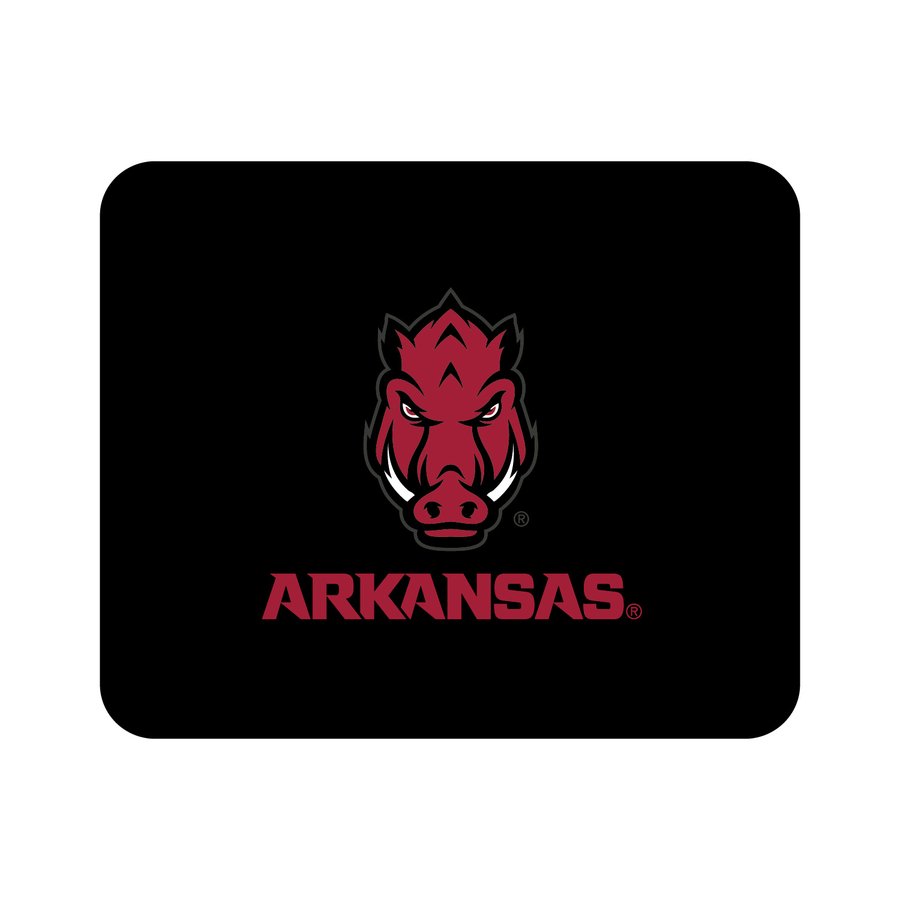 Dixie Razorback Black Arkansas Razorbacks Mascot Logo Mouse Pad