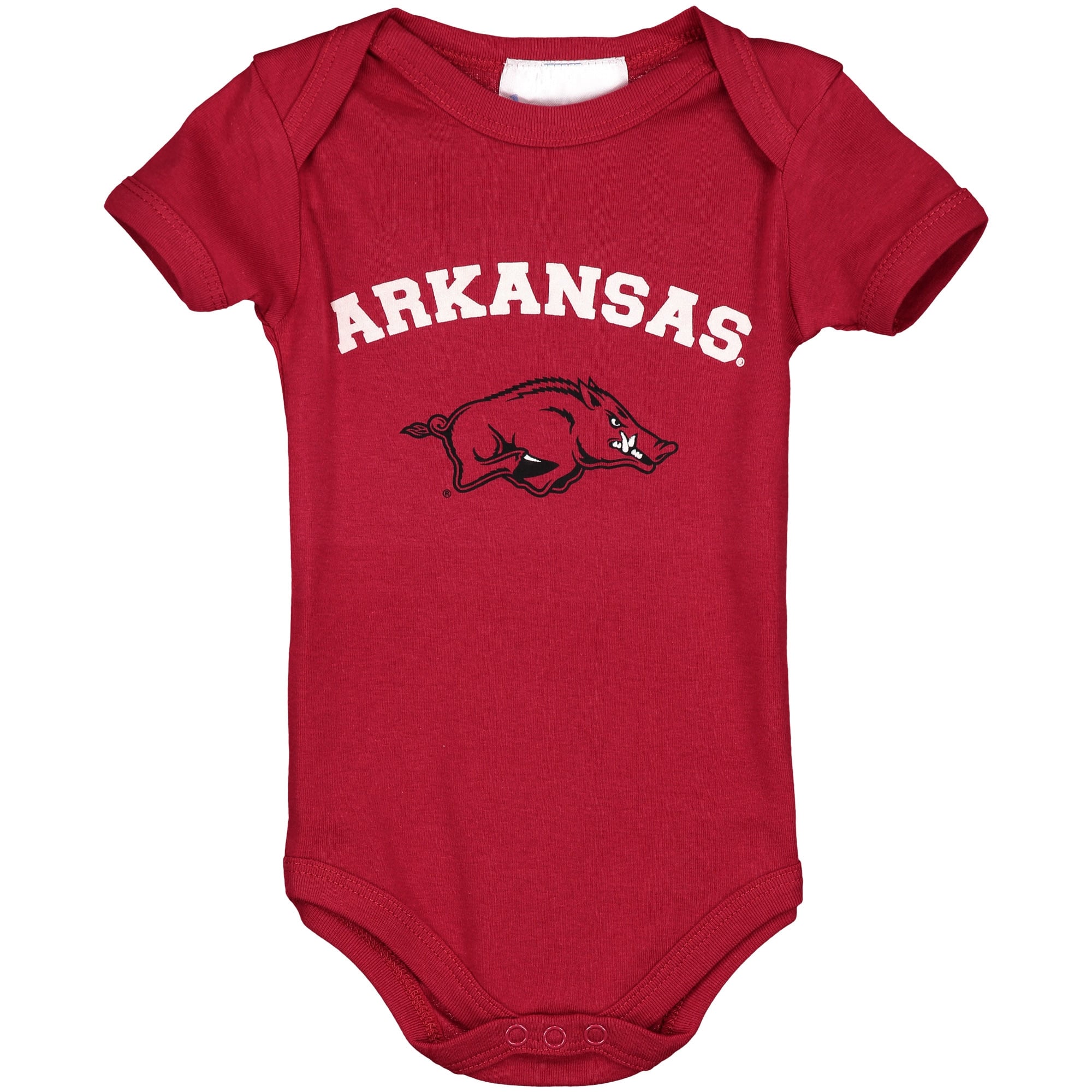 Body bébé Cardinal Arkansas Razorbacks avec arche et logo