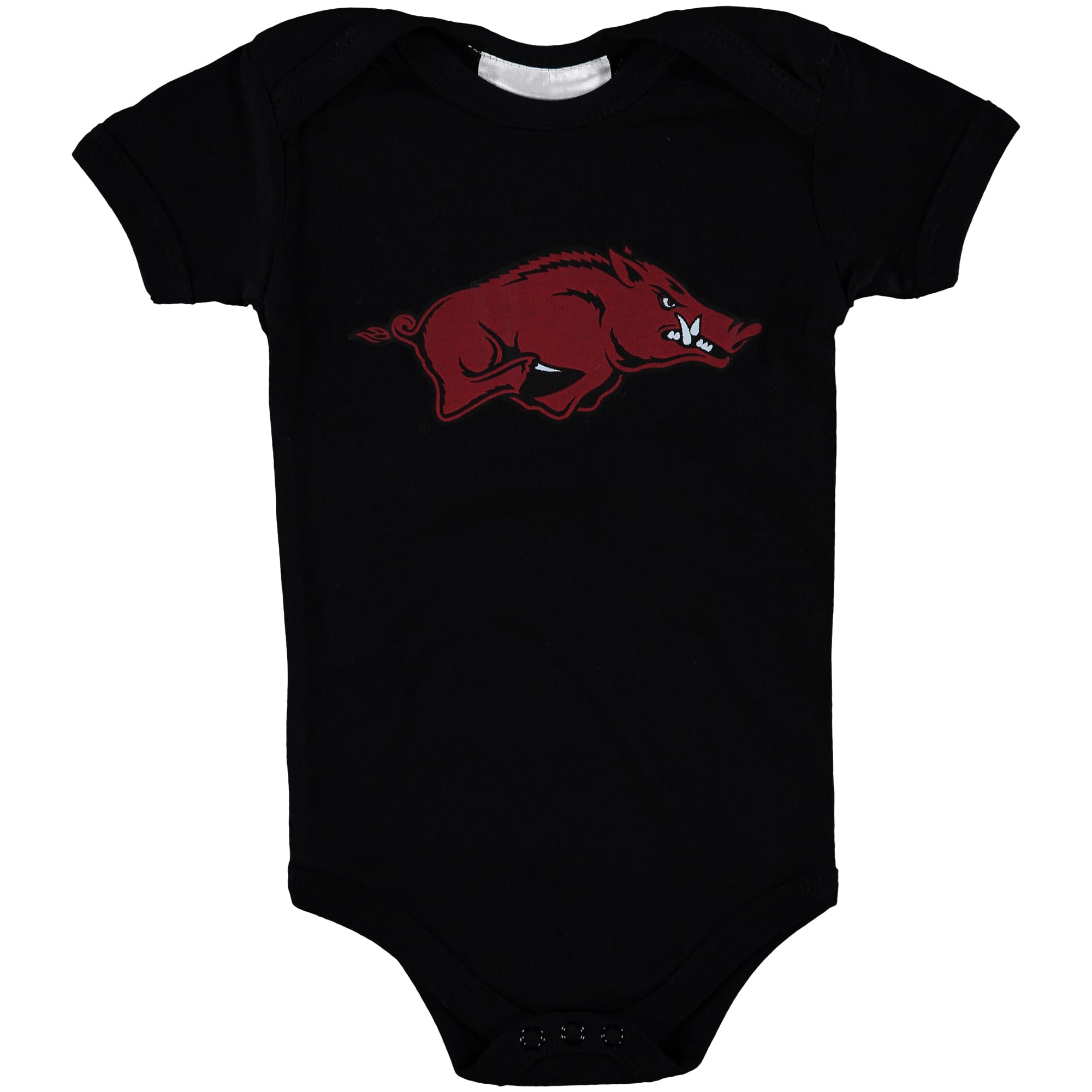 Body bébé Two Feet Ahead noir Arkansas Razorbacks avec grand logo