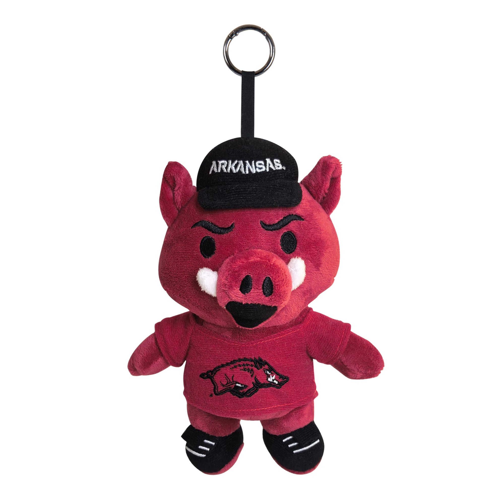 Logo Brands Arkansas Razorbacks Huddle Buddy Bag Charm