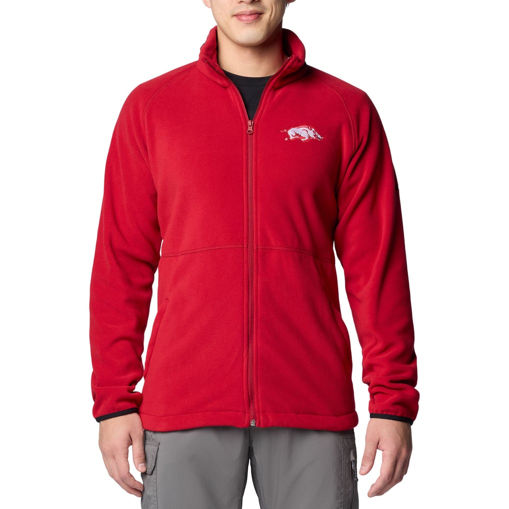 Men's Columbia Cardinal Arkansas Razorbacks Flanker IV Fleece Raglan ...