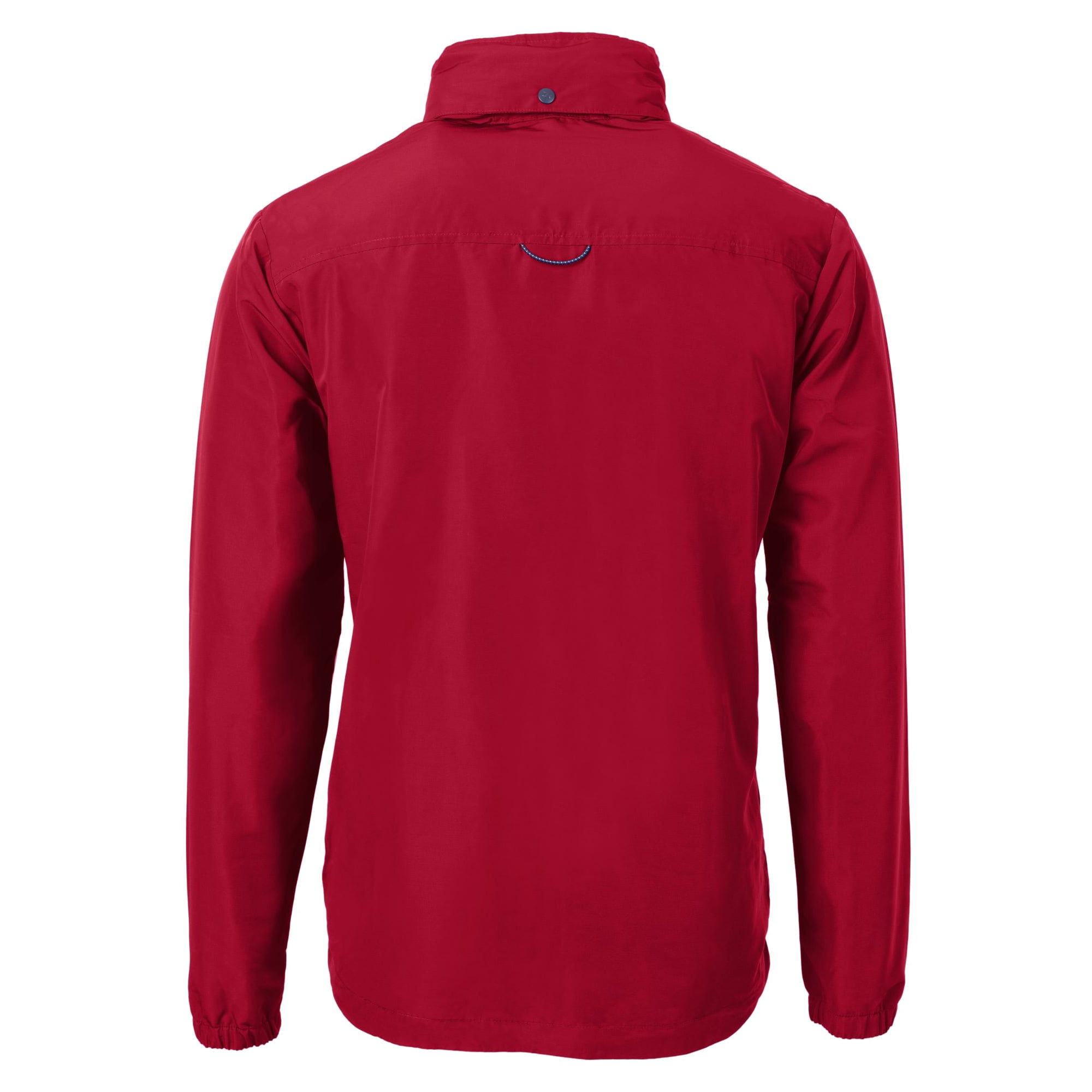Men's Cutter & Buck Cardinal Arkansas Razorbacks Charter Eco Recycled Full-Zip Jacket