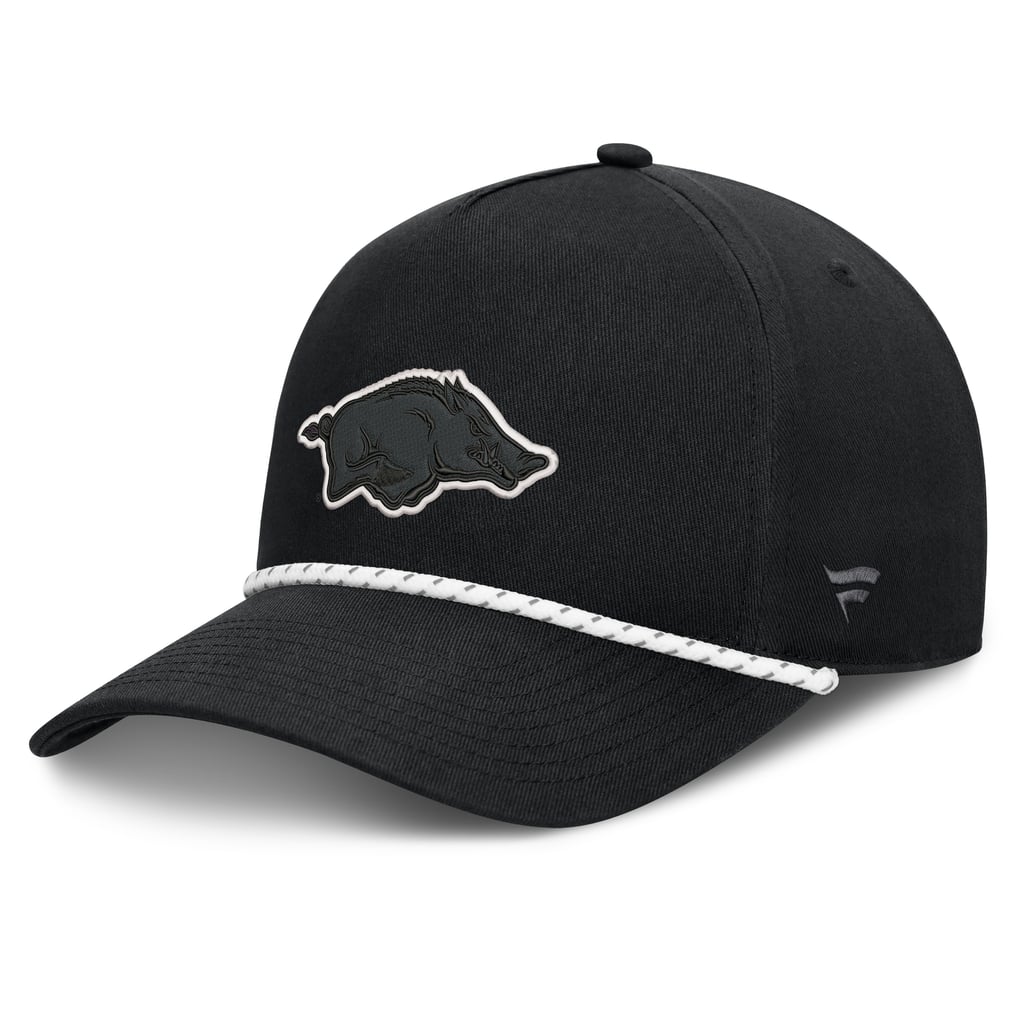 Black Razorback Men's Fanatics Black Arkansas Razorbacks Undertone Rope Adjustable Hat