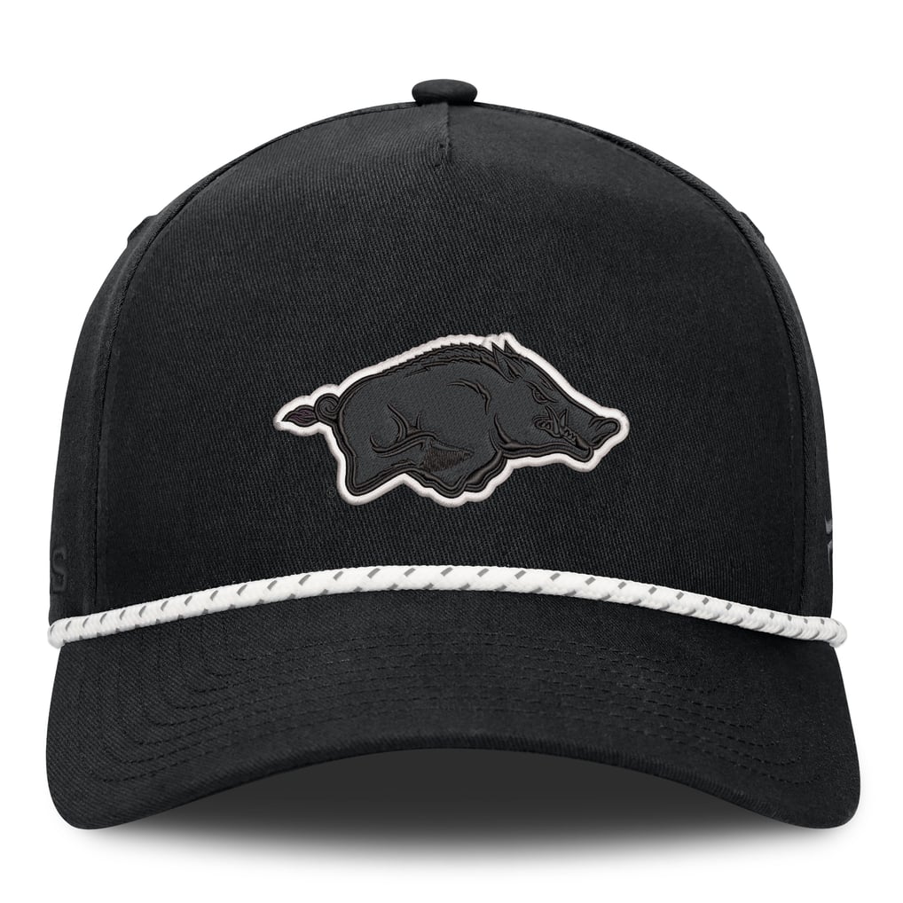 Youth Razorback Hat Men's Fanatics Black Arkansas Razorbacks Undertone Rope Adjustable Hat