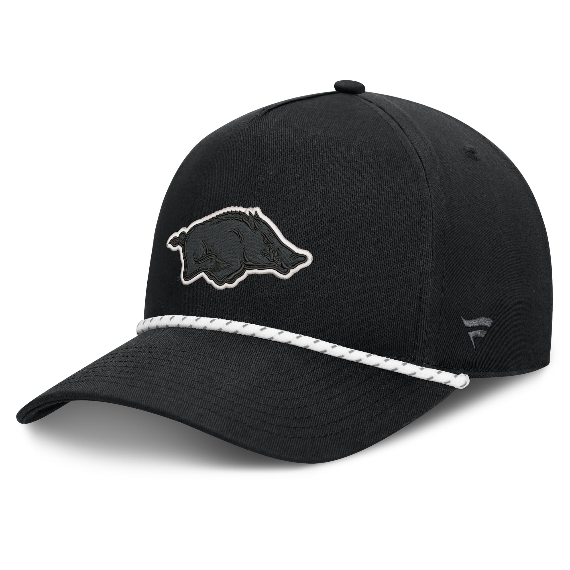 Arizona Razorbacks Hat Men's Fanatics Black Arkansas Razorbacks Undertone Rope Adjustable Hat