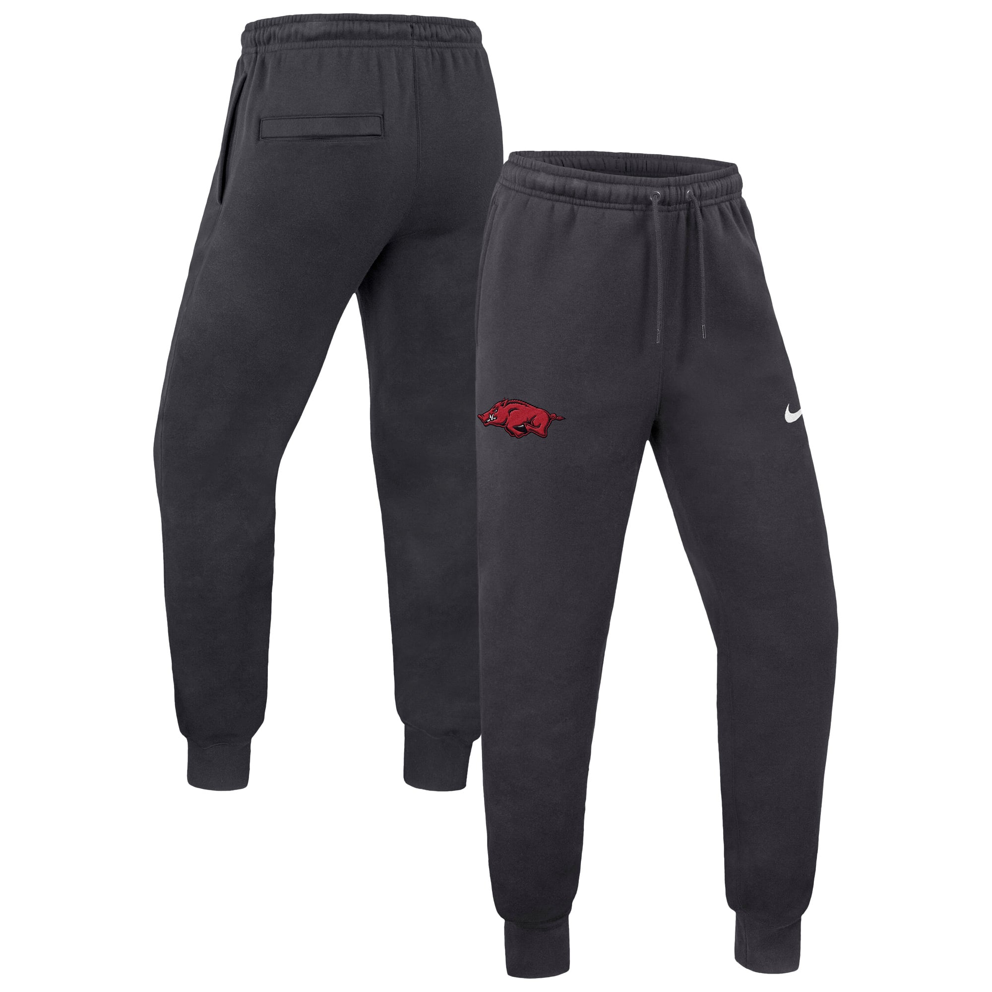 Pantalon de jogging en polaire Nike Club Arkansas Razorbacks anthracite pour homme