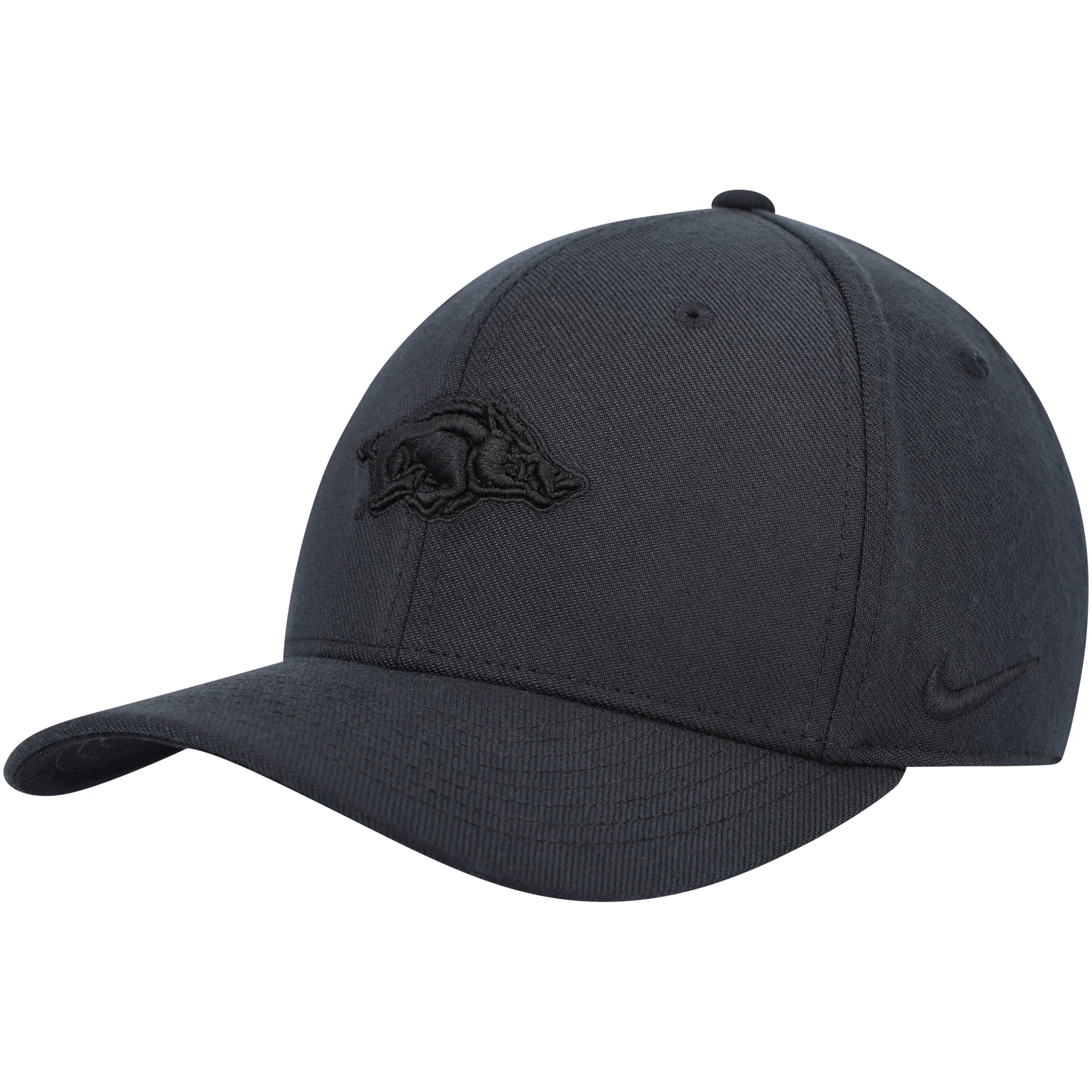 Black Razorback Men's Nike Arkansas Razorbacks Triple Black Classic99 Performance Flex Hat