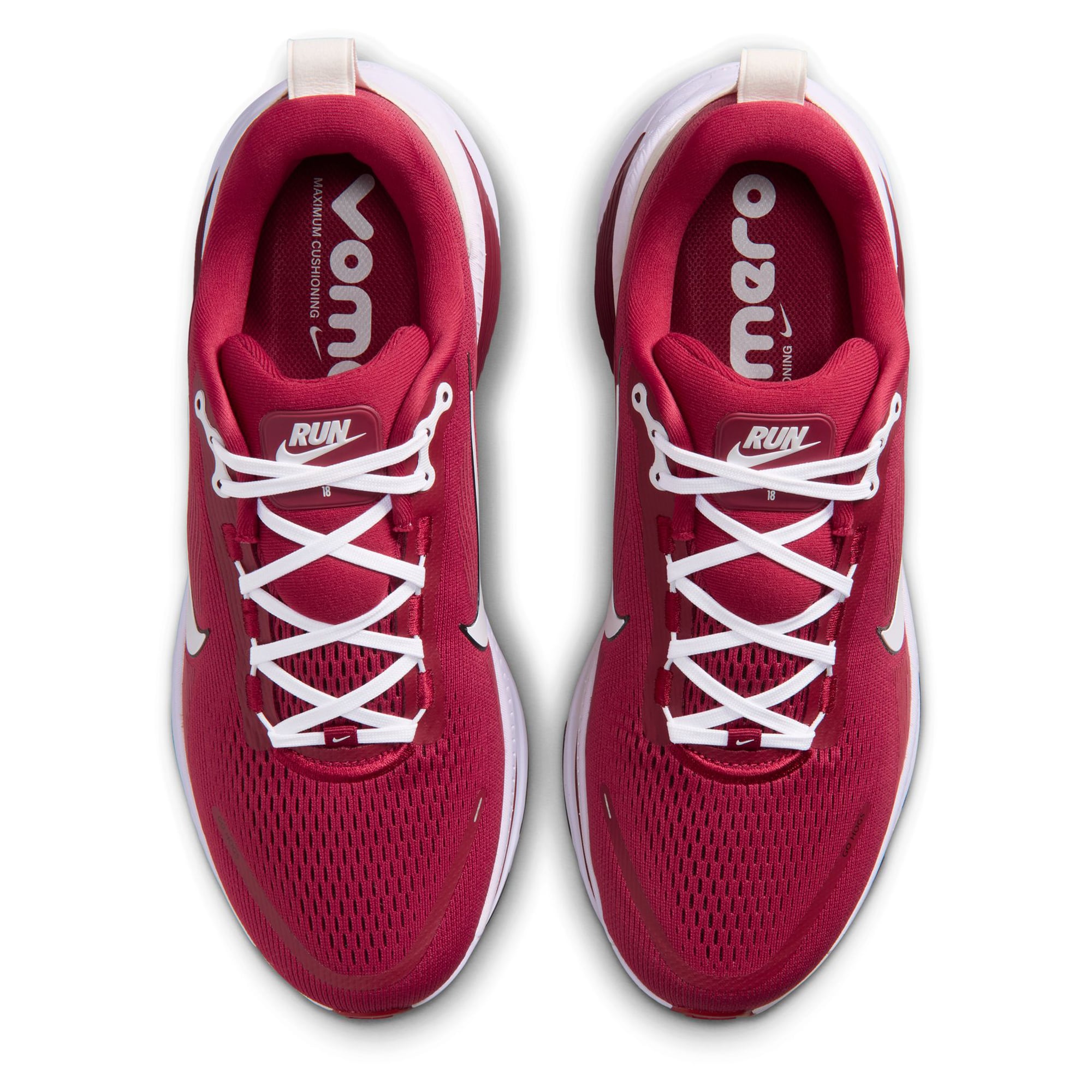 Men's Nike Arkansas Razorbacks Vomero 18 Running Shoes