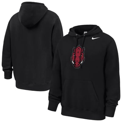Arkansas Razorbacks Nike Club Fleece Hoodie - Black