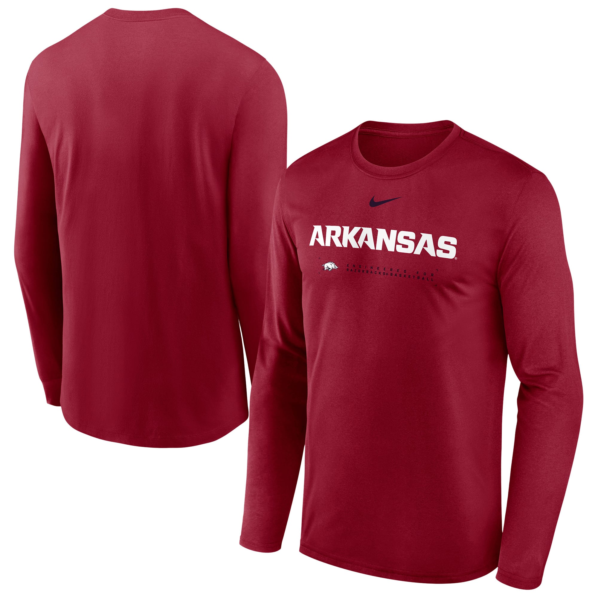 Men's Nike Cardinal Arkansas Razorbacks 2025 Courtside Basketball ...