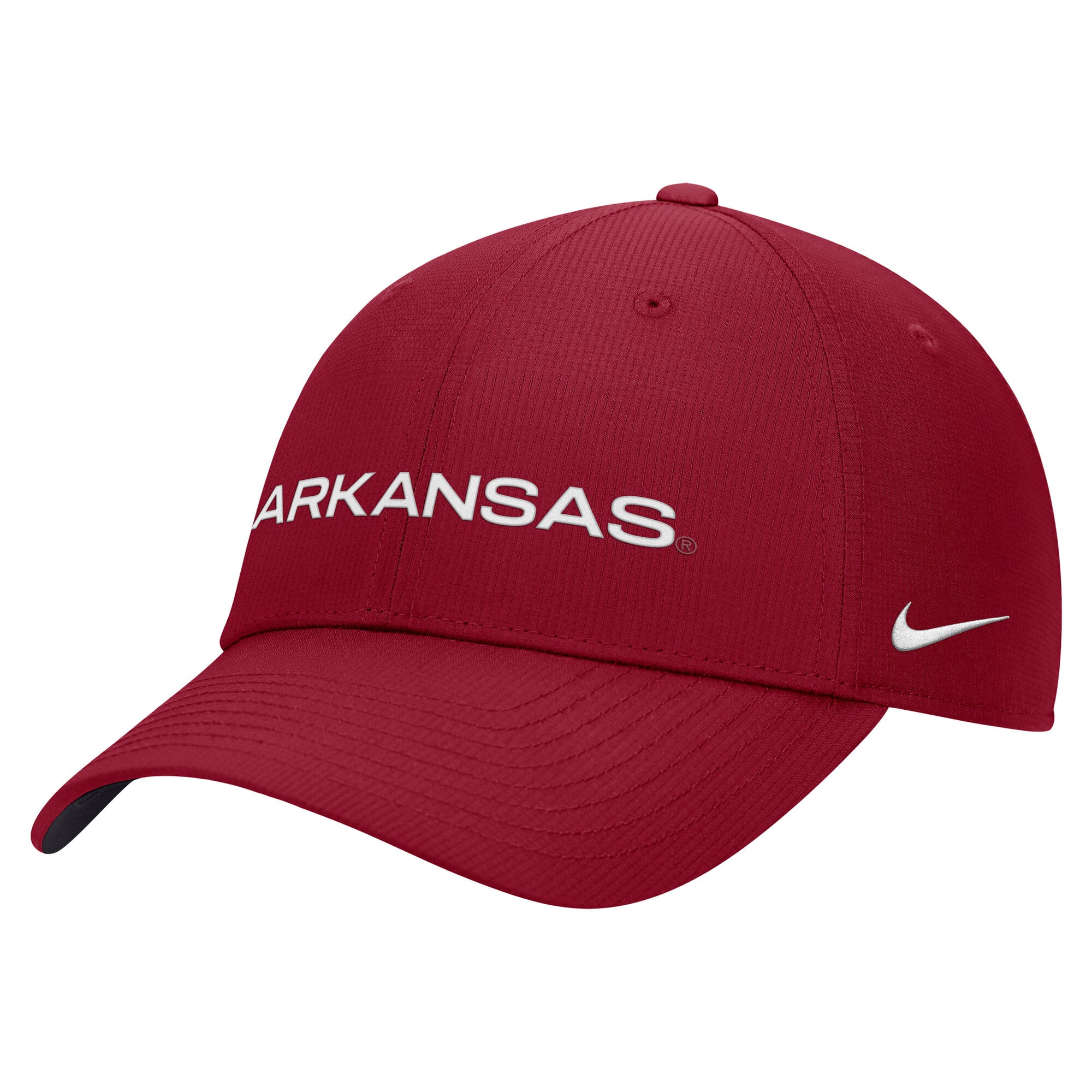 Men's Nike Cardinal Arkansas Razorbacks 2026 Sideline Ripstop Dri-FIT Adjustable Hat