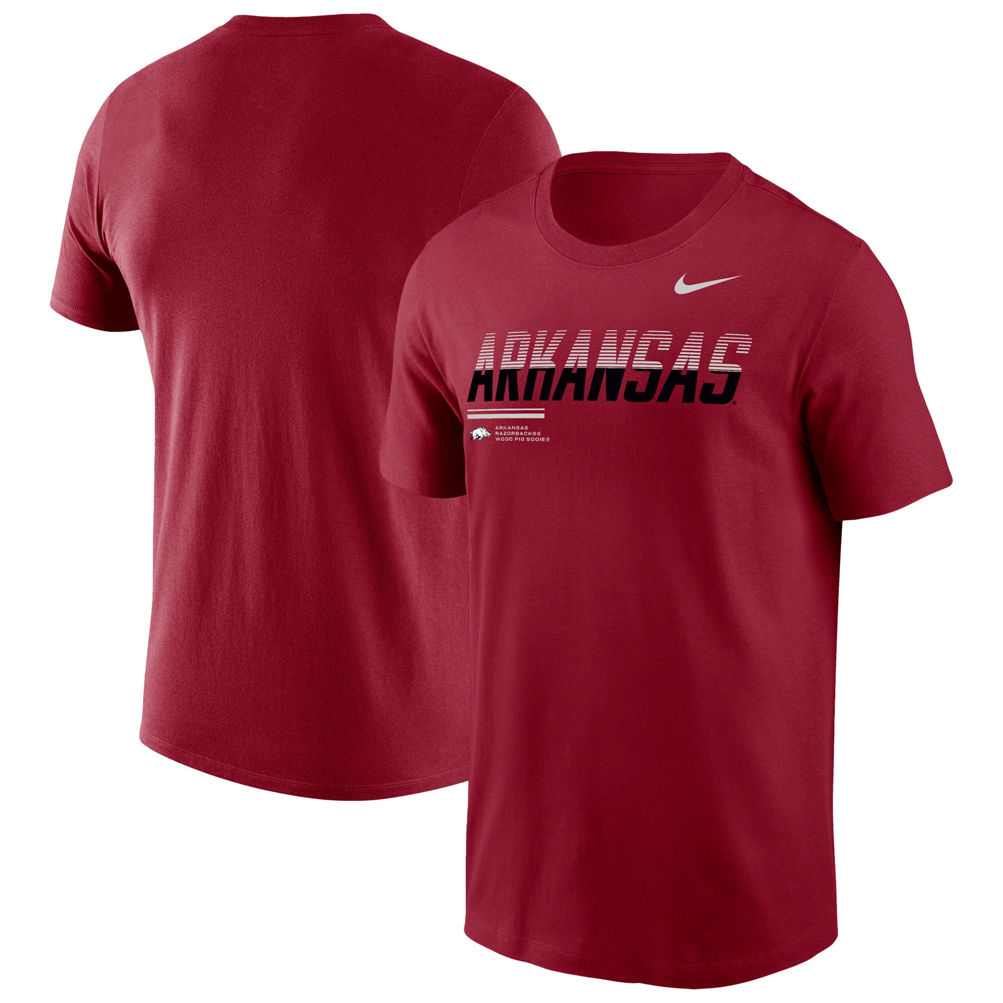 Men's Nike Cardinal Arkansas Razorbacks 2026 Sideline Wordmark Legend Dri-FIT T-Shirt