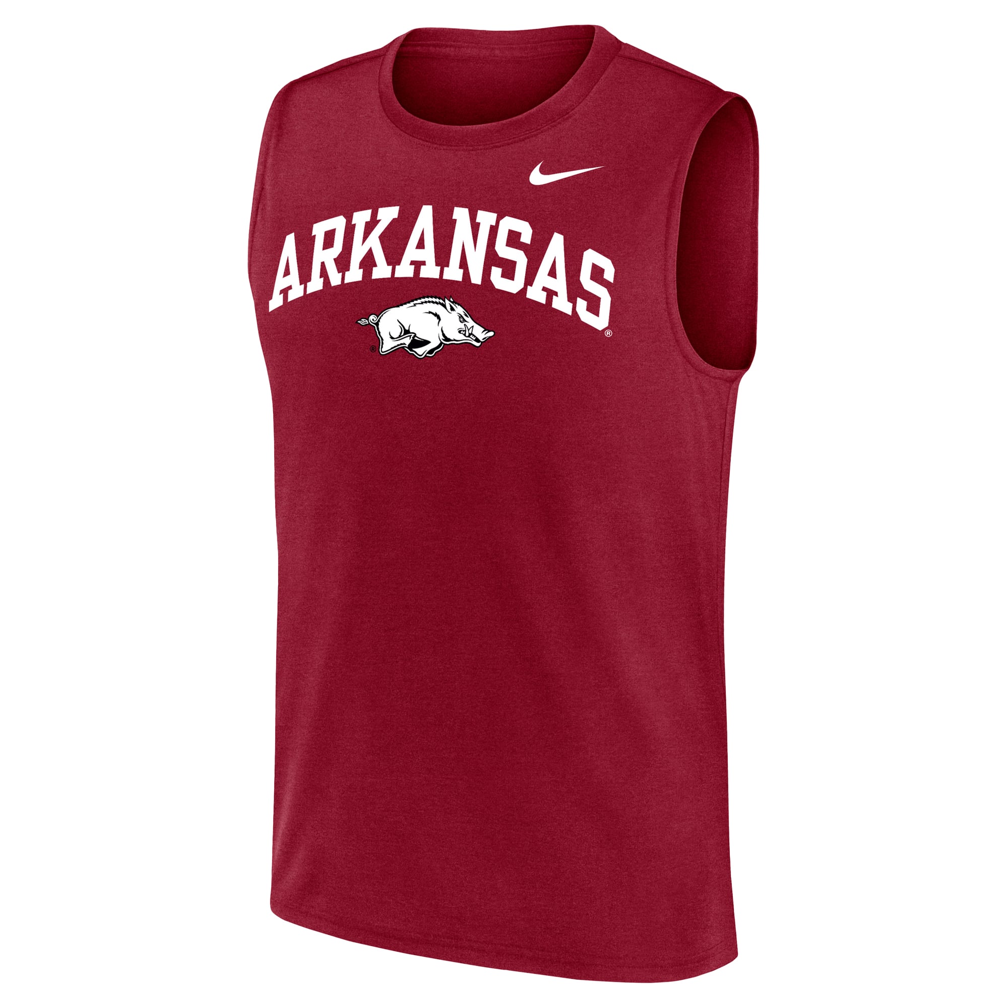 Débardeur Nike Cardinal Arkansas Razorbacks Legend Dri-FIT pour homme